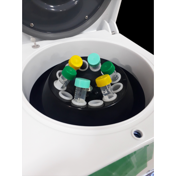 Centrifuga Importada  Com Painel de LCD Para 12 Tubos de 10 ml Ou 6 Tubos de  Urina de até 15 ml -  4000 RPM - Bivolt 100/220 V - Motor de Corrente continua s ( Indução)	